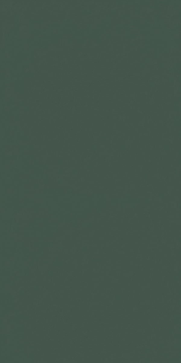Green suede finish plain color laminate with smooth texture and matte sheen