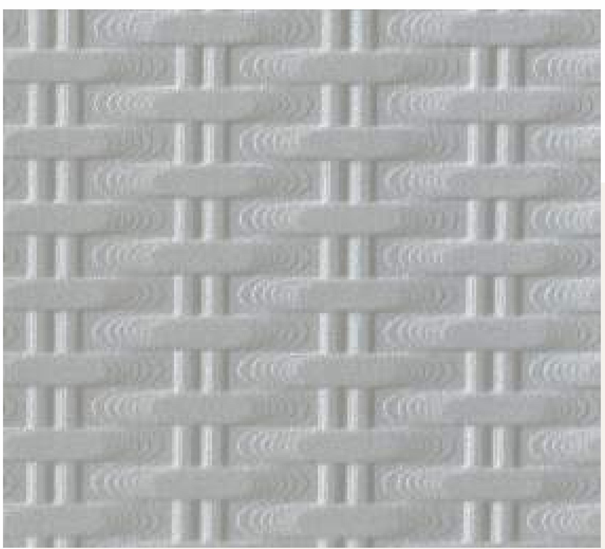 Grey laminate with textured, geometric pattern and subtle sheen.