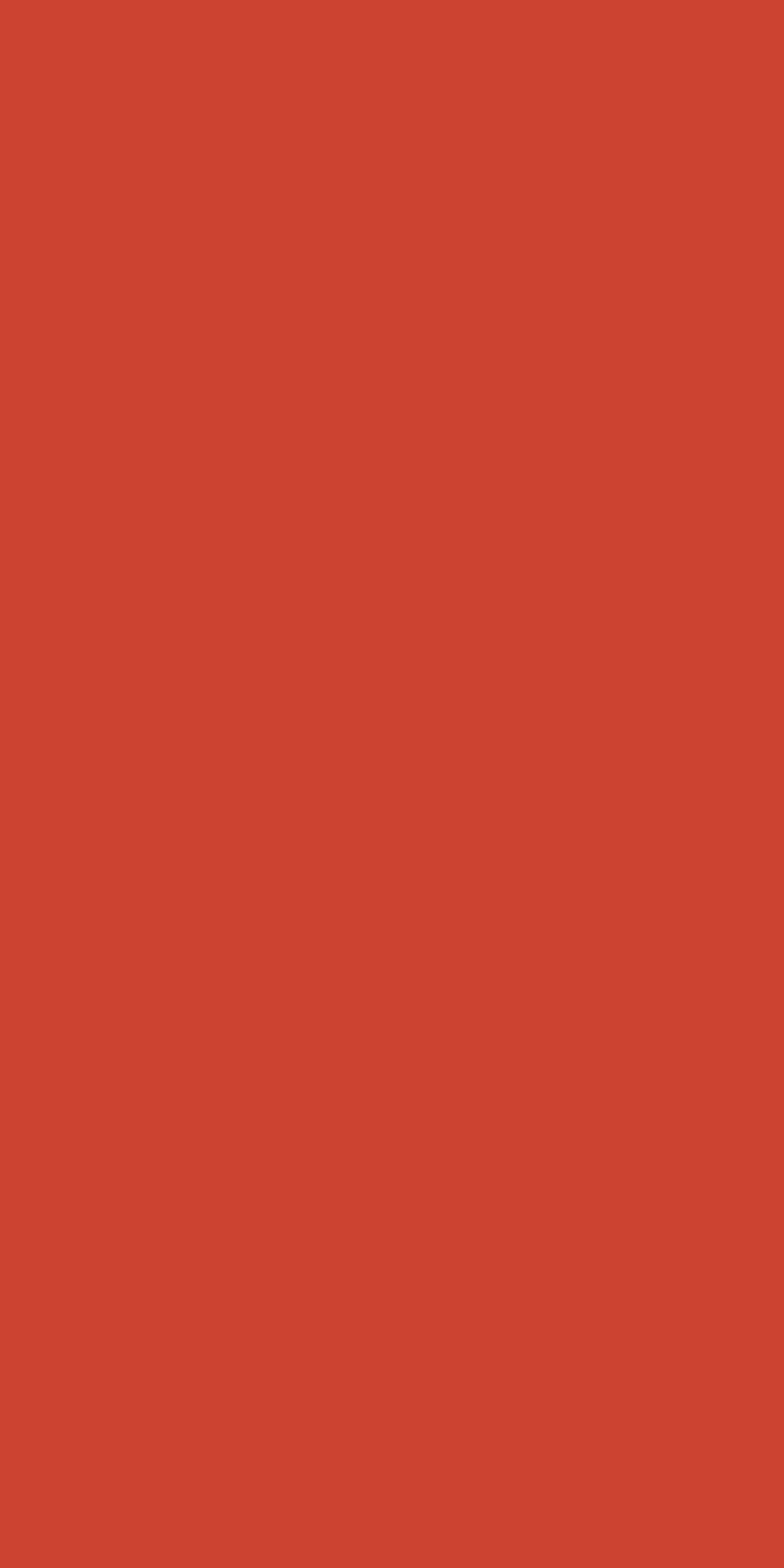 Orange solid color suede laminate with matte finish and uniform texture