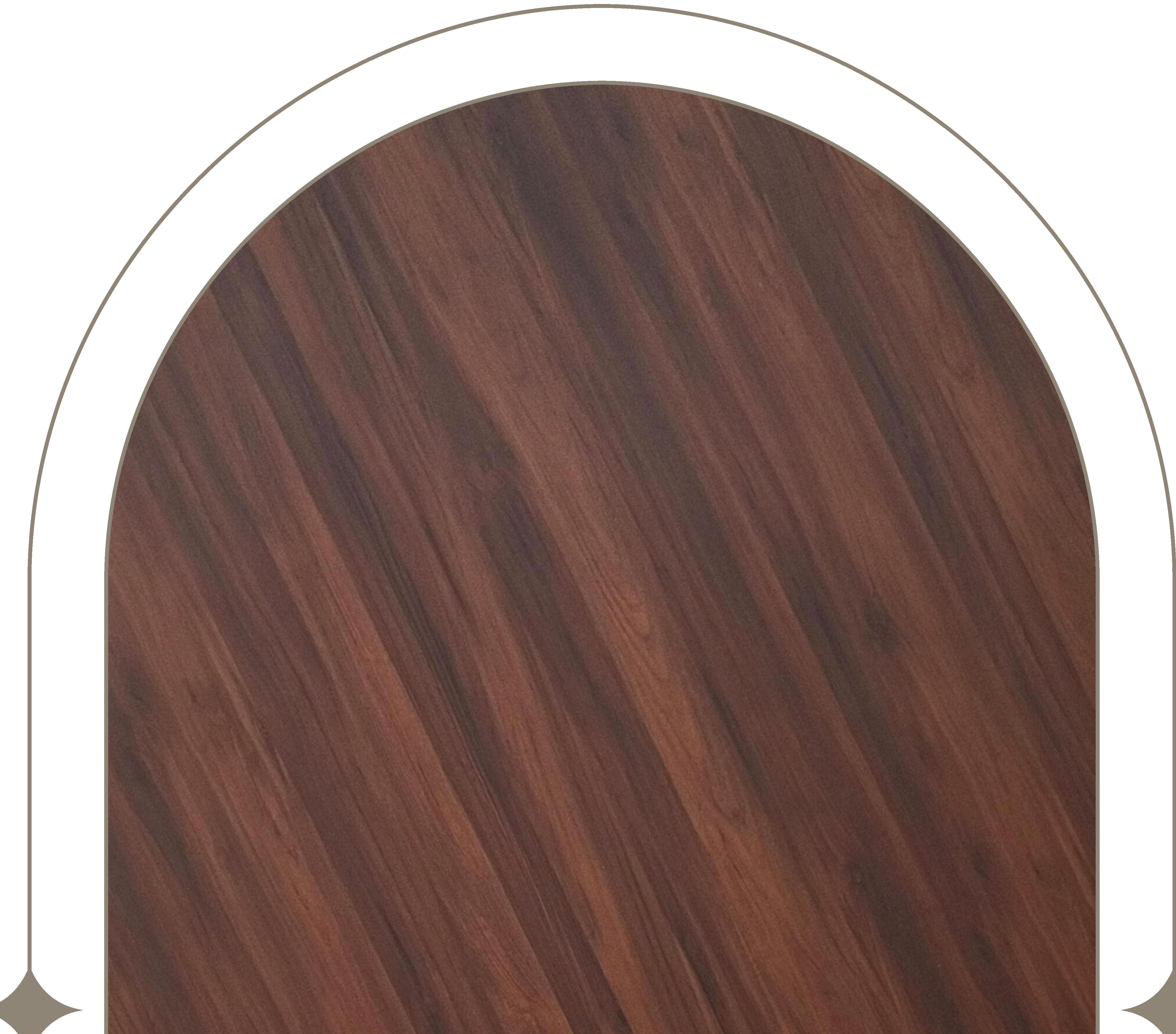 Brown wood laminate with diagonal grain pattern and textured finish.
