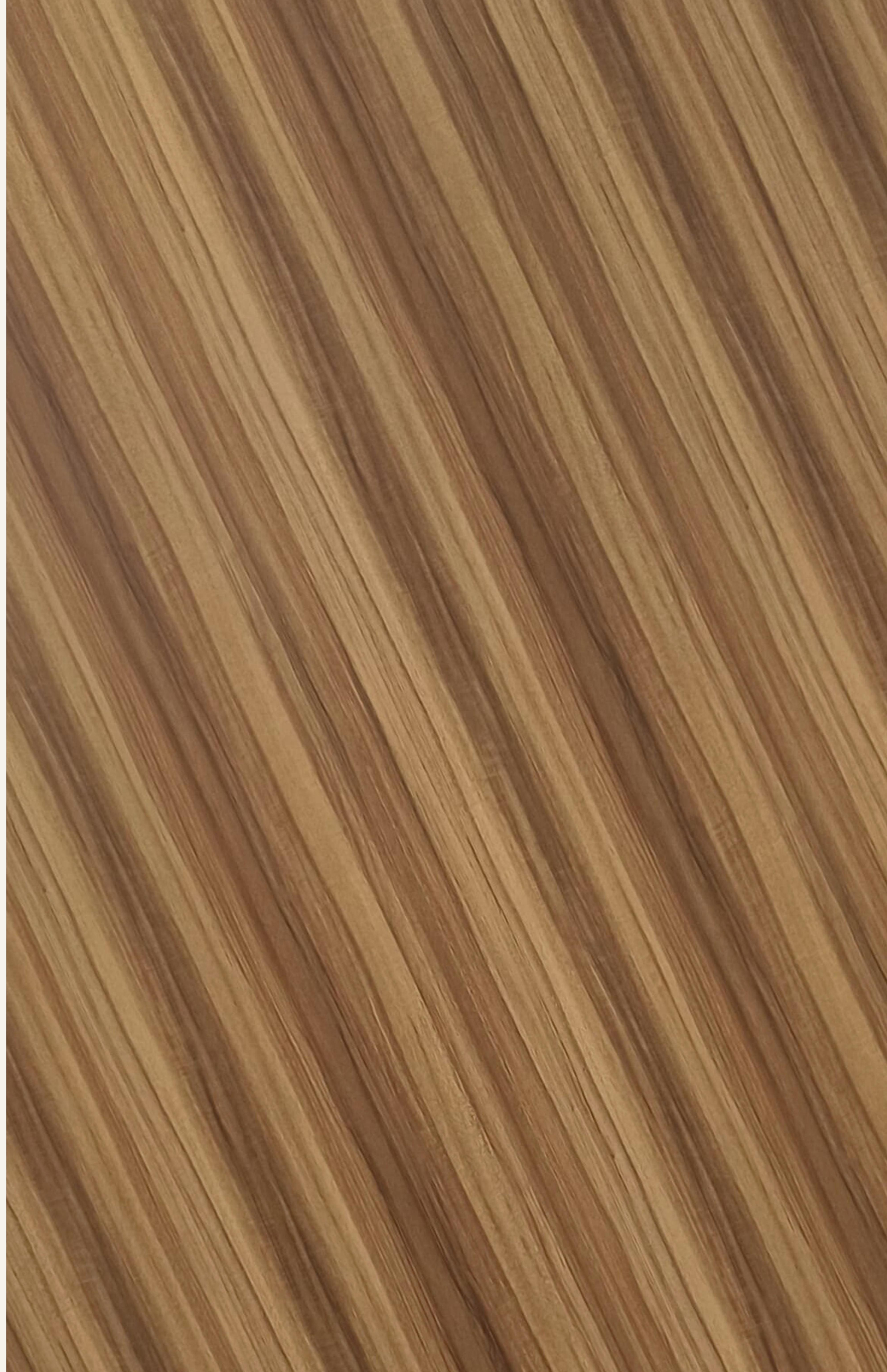 Brown laminate with diagonal wood grain pattern and textured finish.