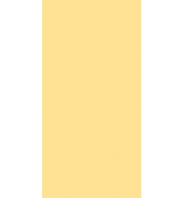 Cream yellow suede finish plain laminate with smooth texture and matte sheen, displayed on a white background.