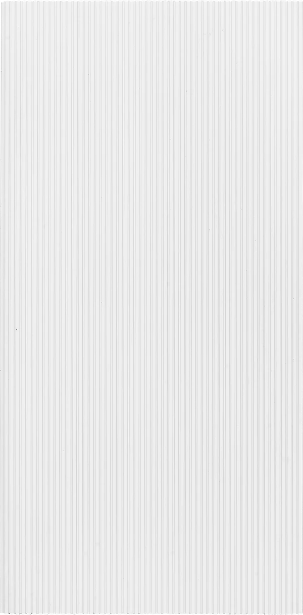 Chisel Flex 24102 Fluted louvers Wall Panel 9.5*0.54 ft Matte 1.5 mm - 24102