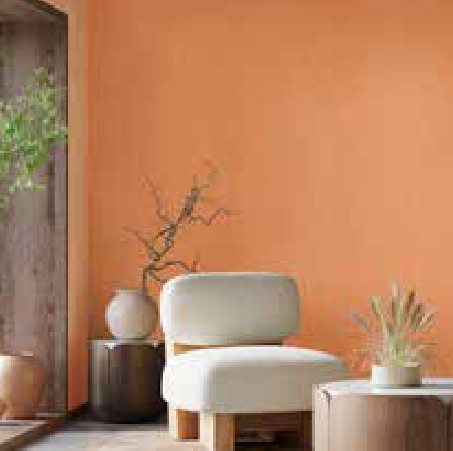 Hohenberger Orange wallpaper swatch