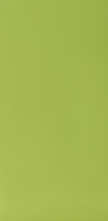 Lime green solid color laminate with suede finish and smooth texture