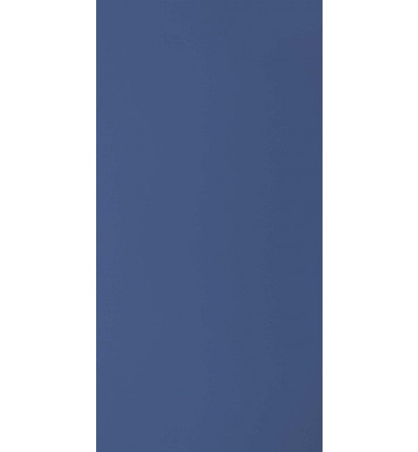Electric blue plain laminate with high gloss finish and smooth texture