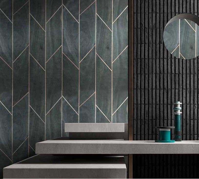 Inlay Panels Designer Louvers Grey 4x2 Ft - Pn 02955