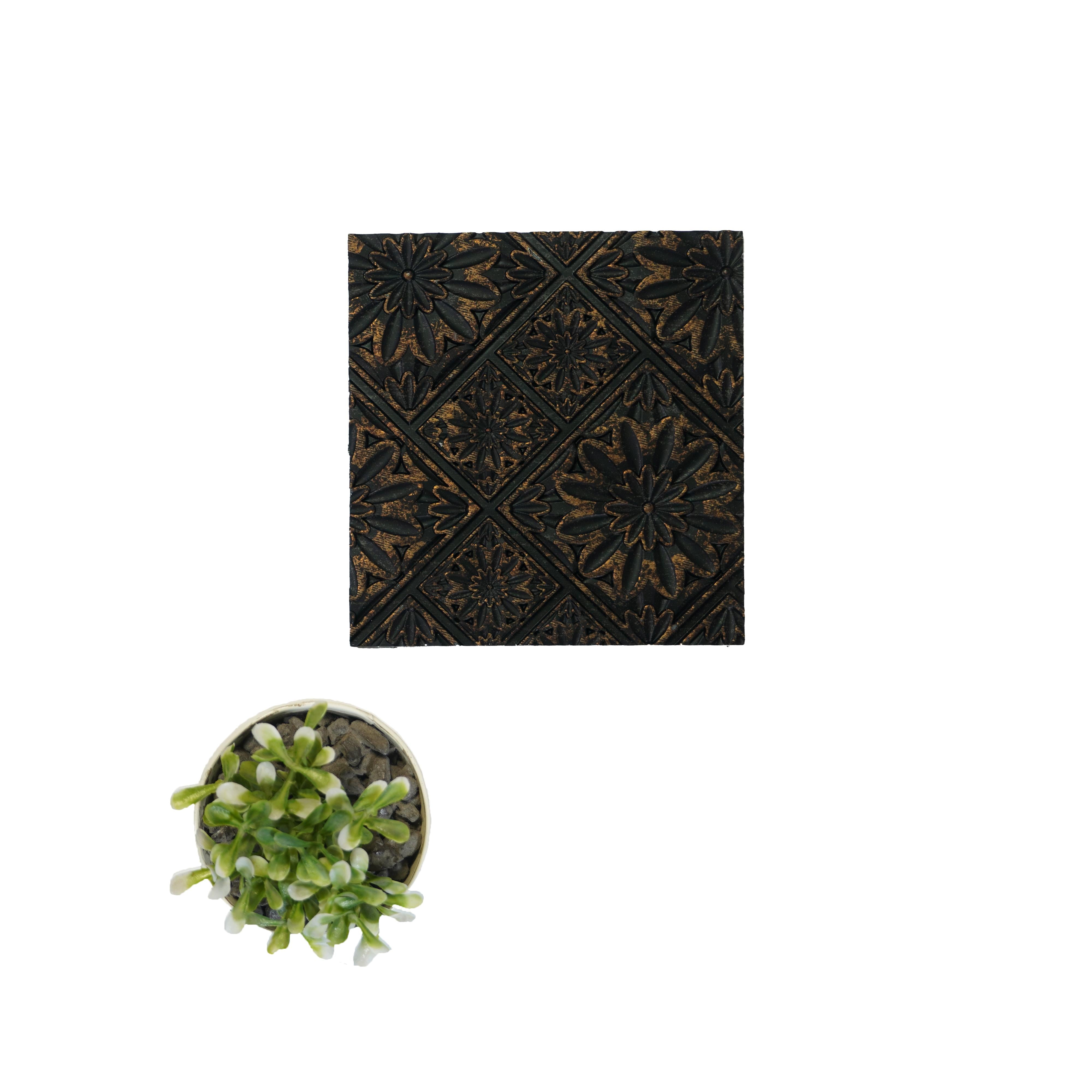 Decorative Wall Panel Designer Brown 8x2 Ft - Pn 04543