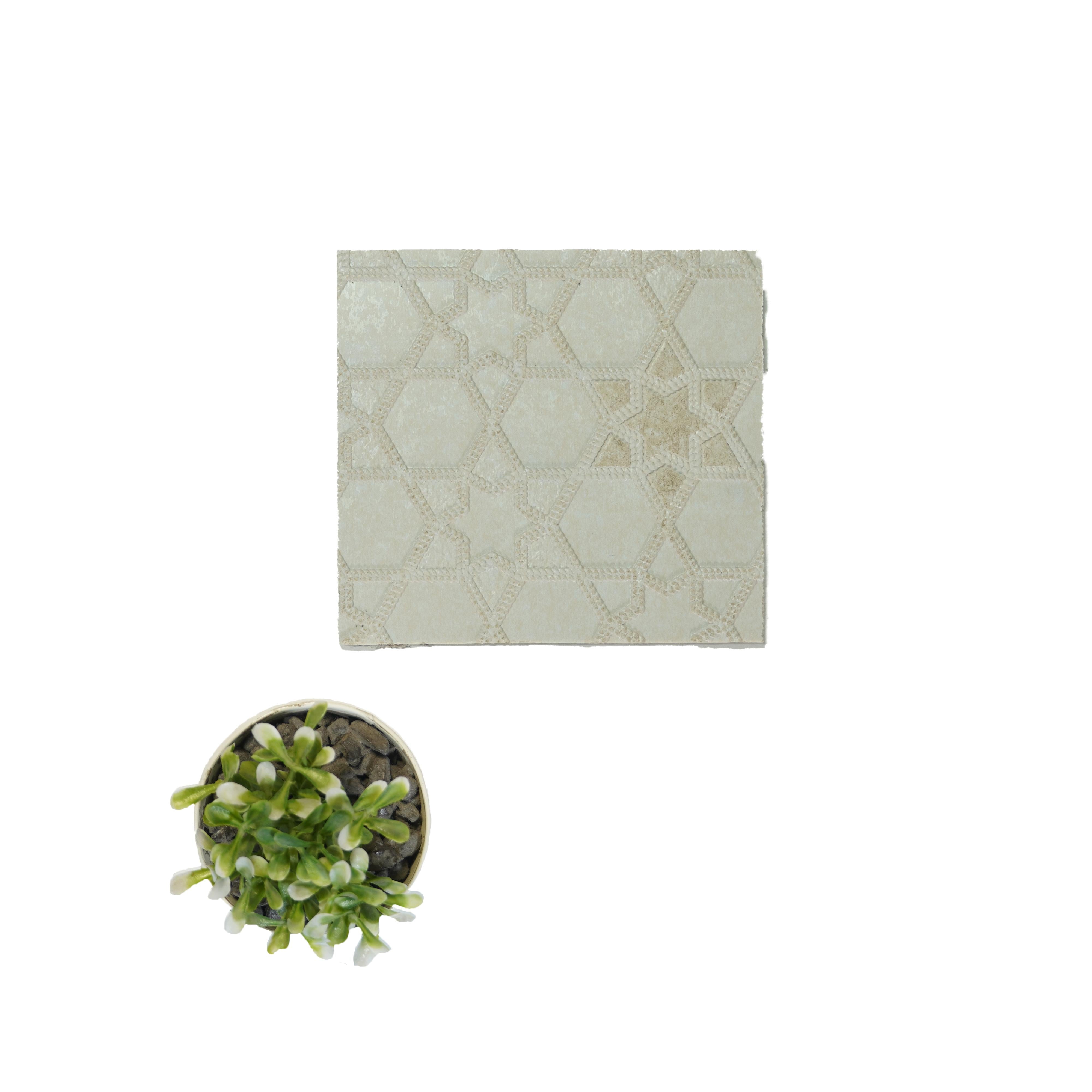 Decorative Wall Panel Designer Cream 8x2 Ft - Pn 04526