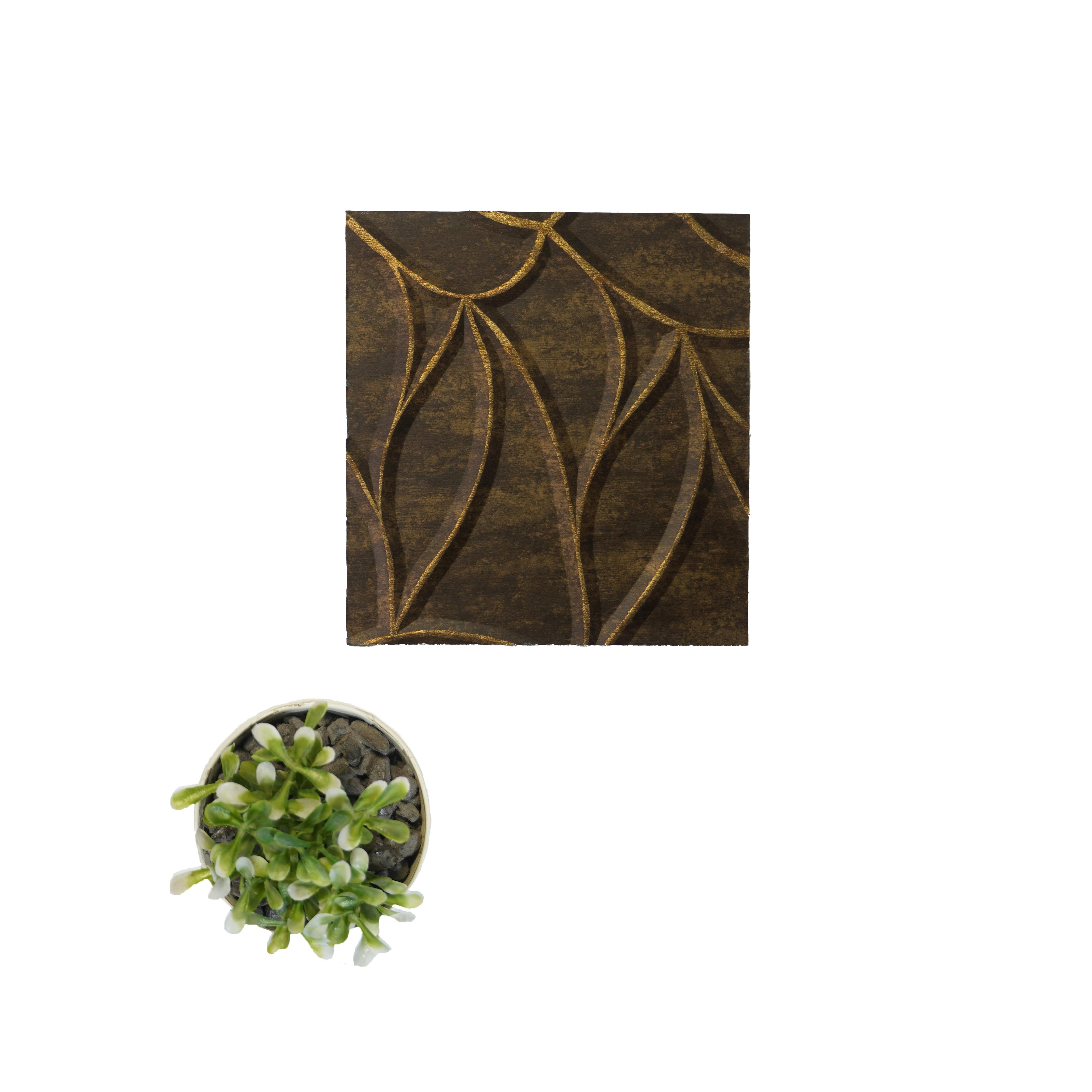 Decorative Wall Panel Designer Gold 8x2 Ft - Pn 04539
