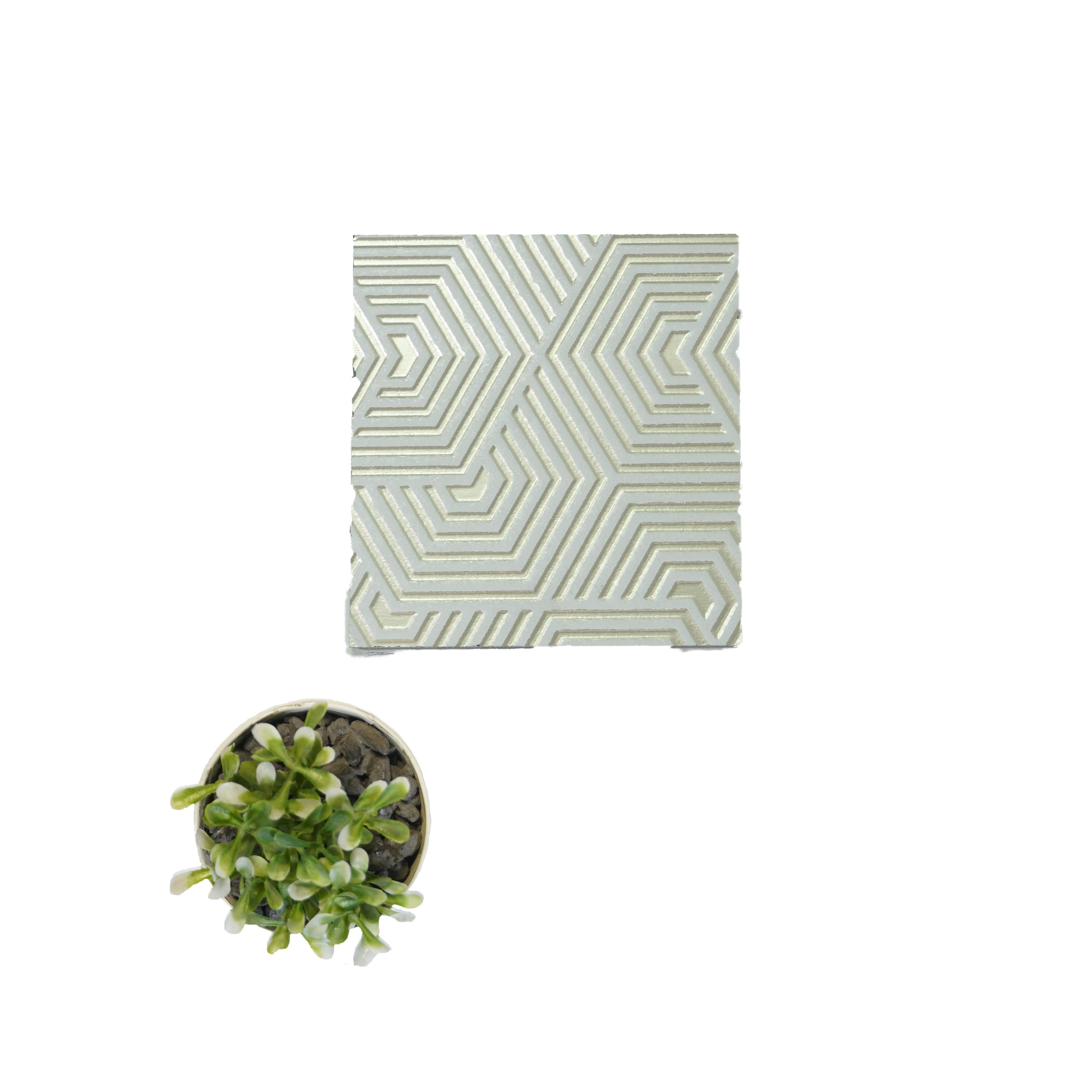 Decorative Wall Panel Designer Silver 8x2 Ft - Pn 04506