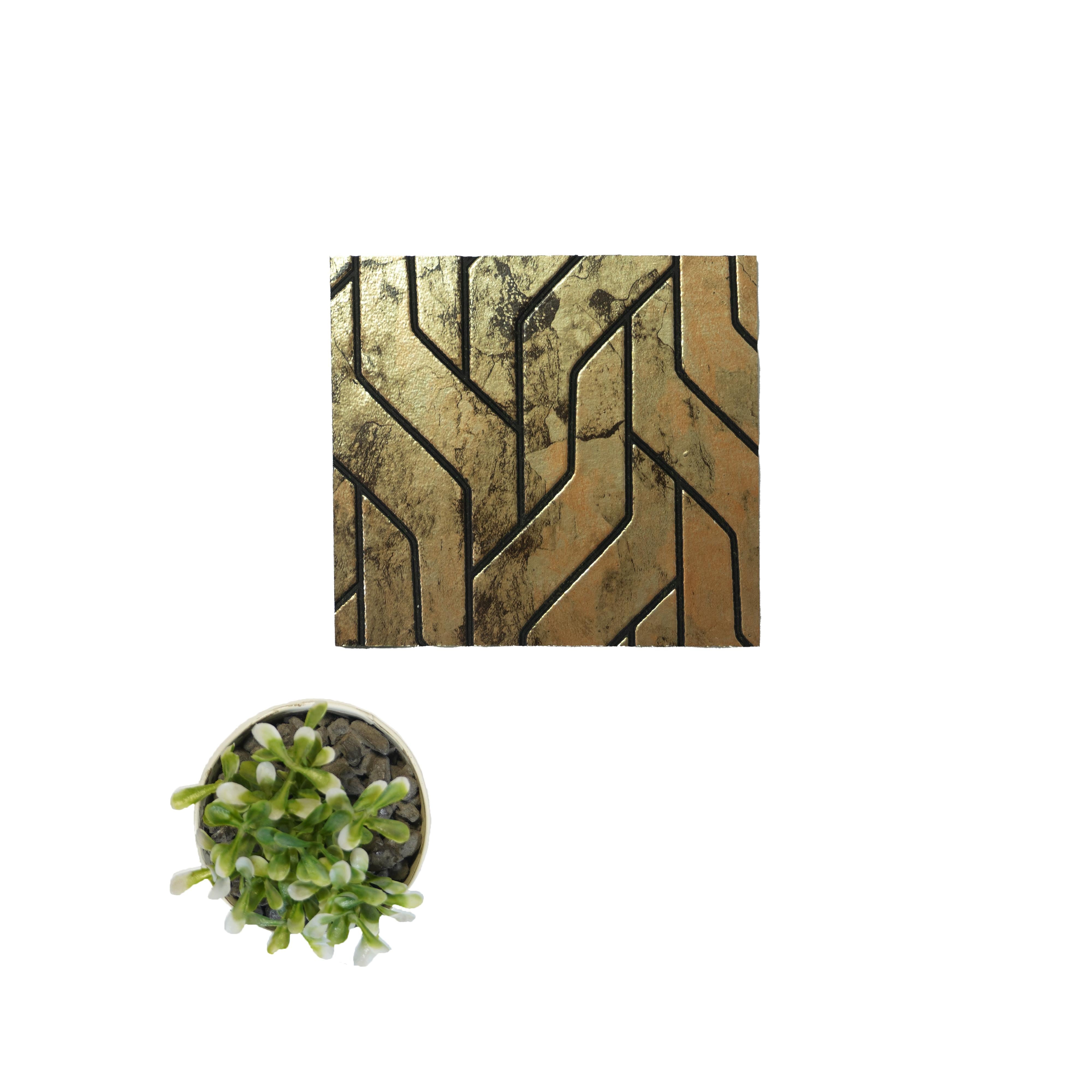 Decorative Wall Panel Designer Brown 8x2 Ft - Pn 04493