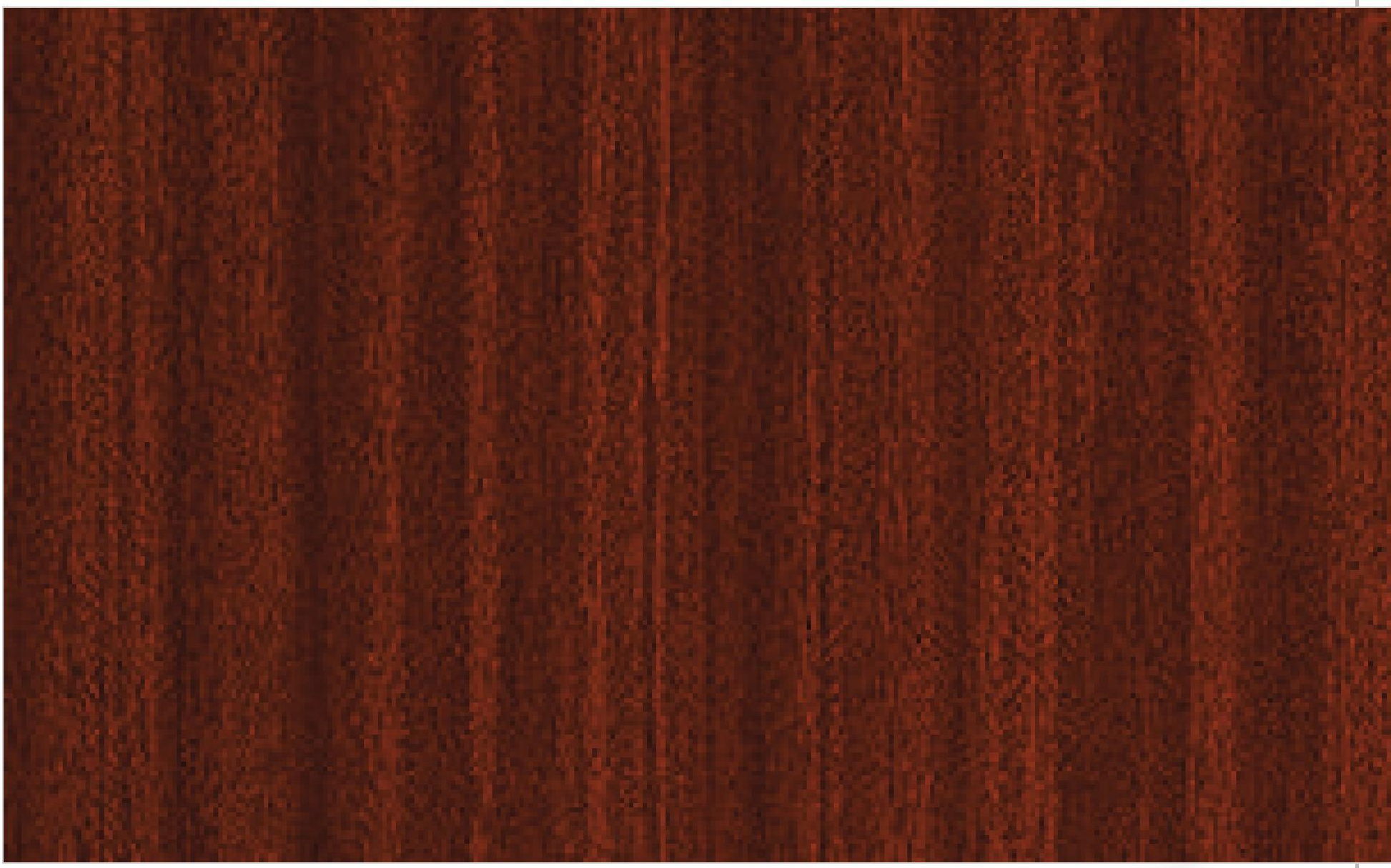 Dark reddish-brown decorative MDF sheet with textured wood grain pattern and vertical striations.