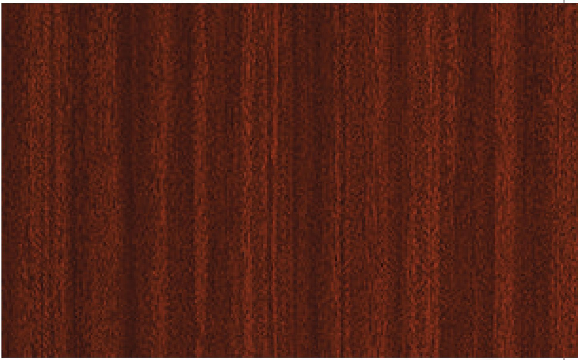 Dark reddish-brown decorative MDF sheet with textured wood grain pattern and vertical striations.