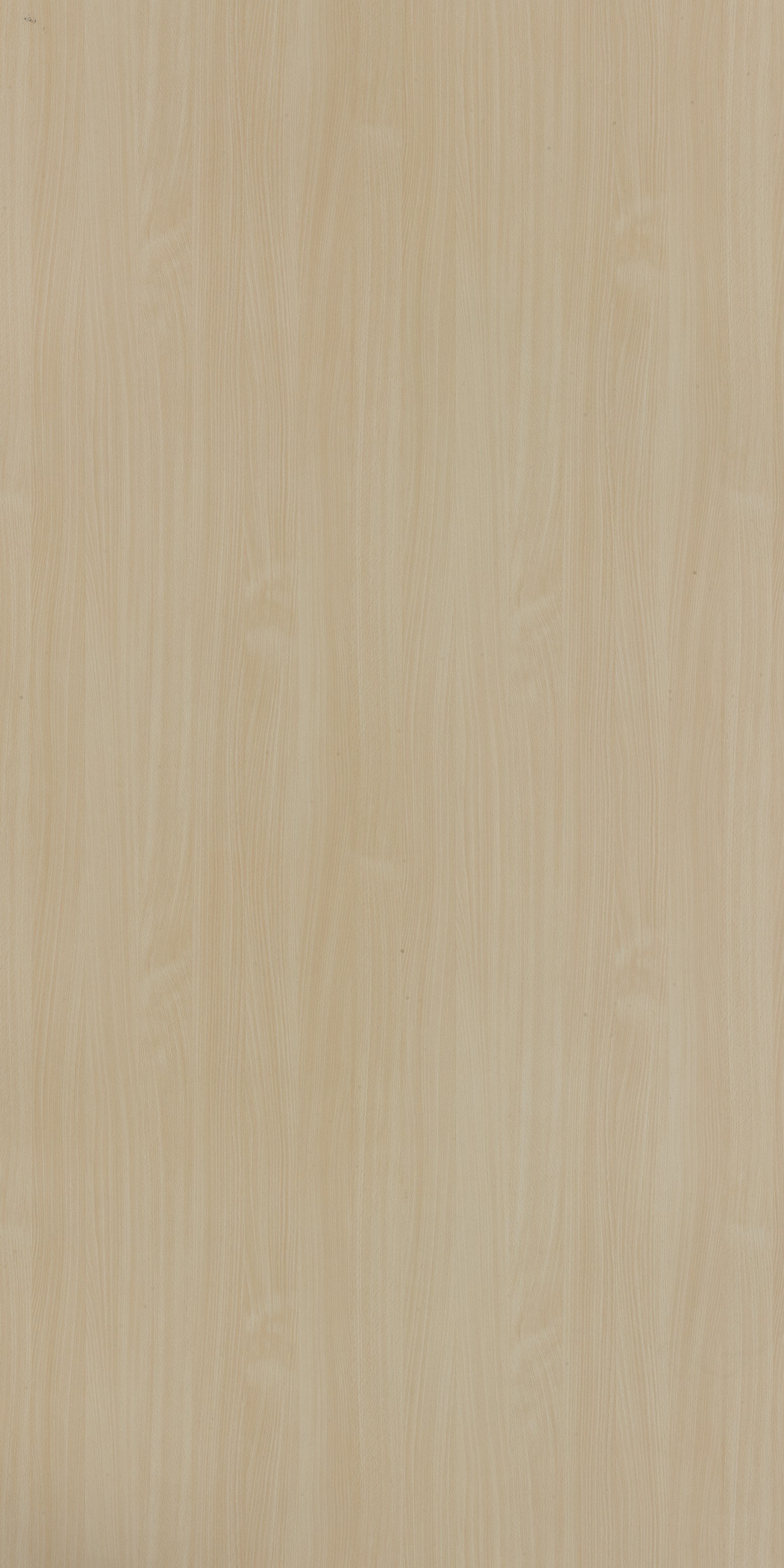 Beige wood grain laminate with suede finish and vertical wood pattern texture