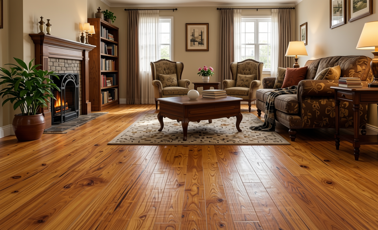 Wood decorative mdf with textured finish, vertical grain, and medium brown color.