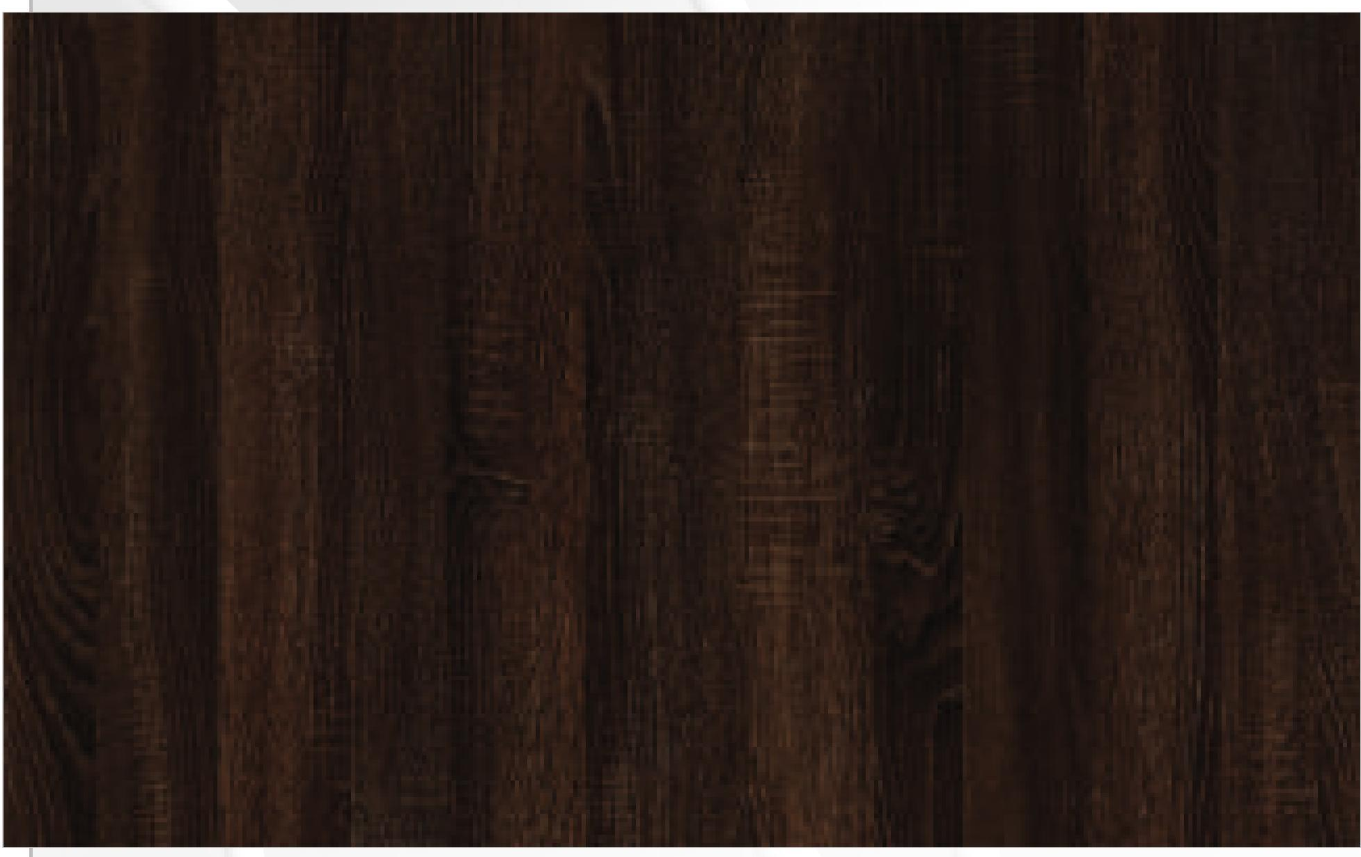 Dark brown decorative mdf with wood grain texture and vertical pattern.