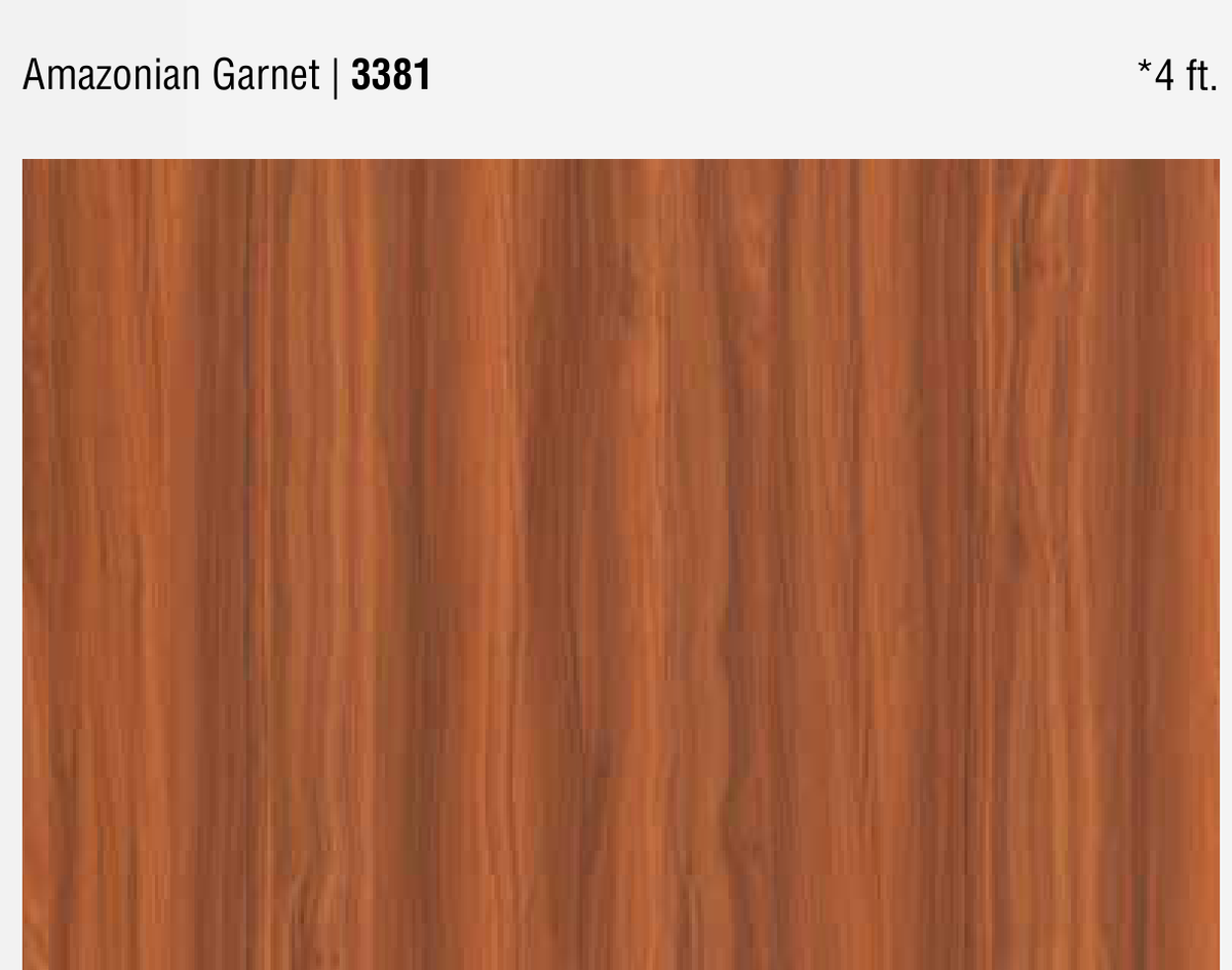 Amazonian Garnet Pre-Laminated MDF 8*4 ft 18 mm - 3381
