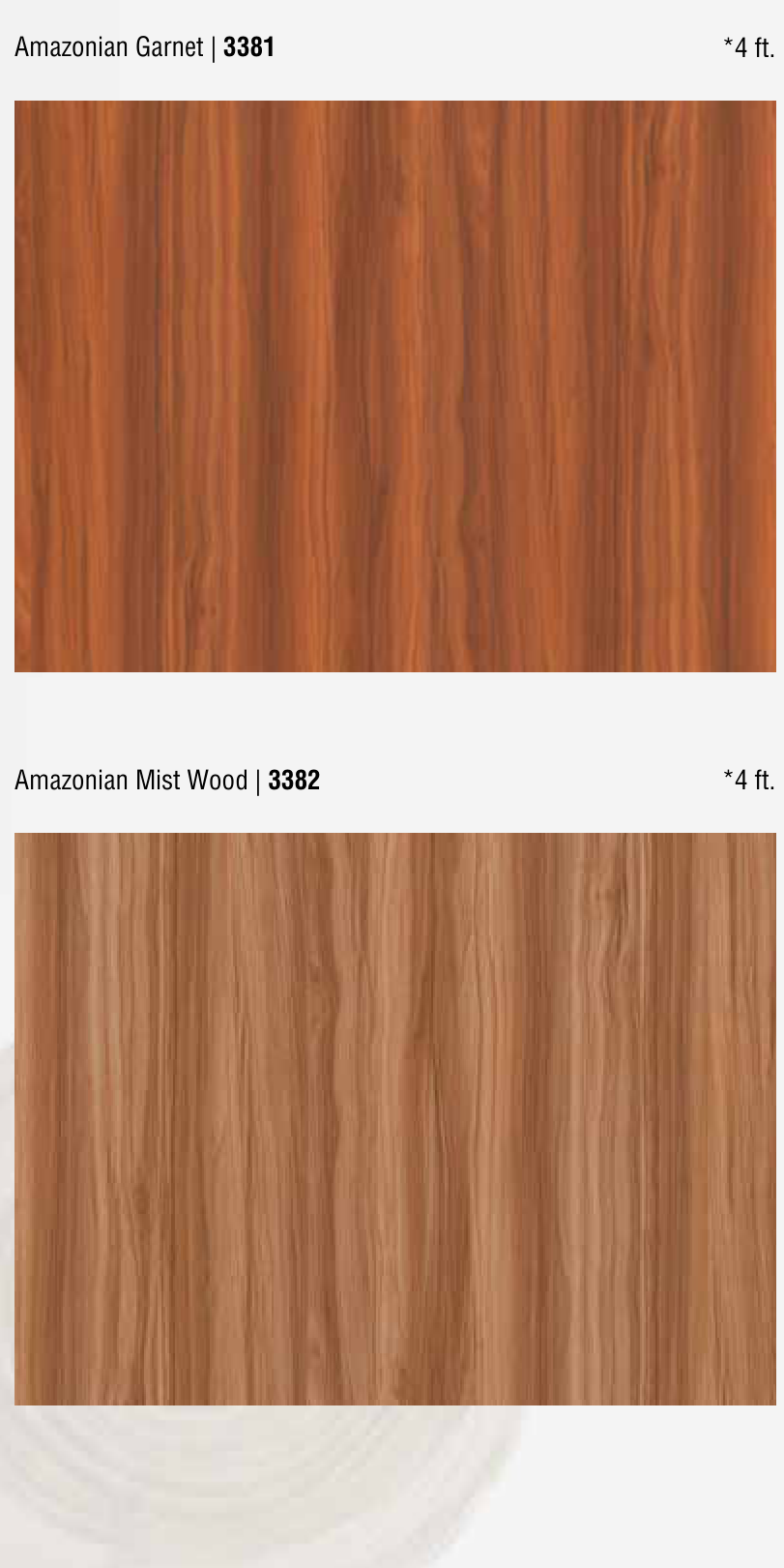 Amazonian Garnet pre-laminated MDF board by Century Prowud