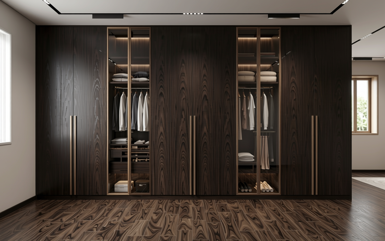 Black textured MDF sheet with uniform color and no visible grain or pattern.