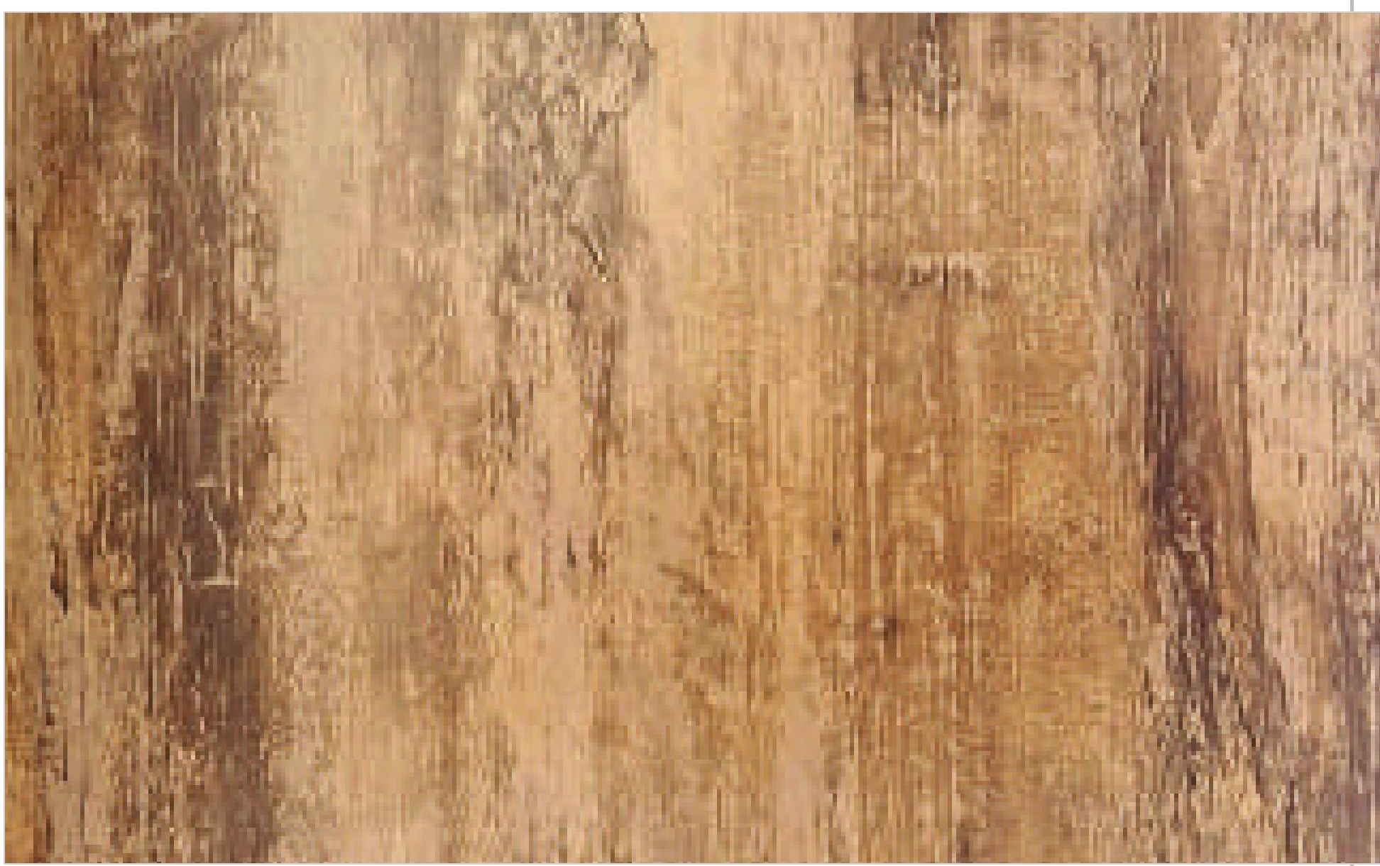 Light brown decorative mdf with textured wood grain pattern and vertical direction.