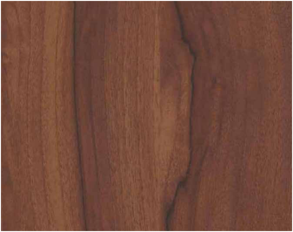 Asian Walnut pre-laminated MDF board by Century Prowud
