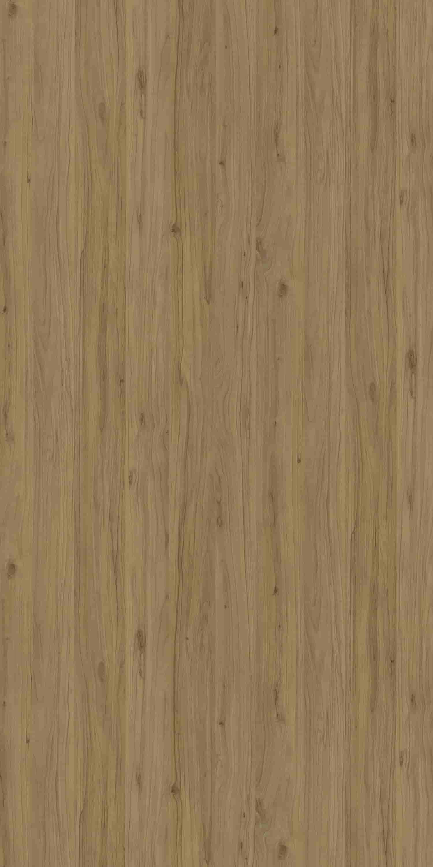 Beige wood grain laminate with suede finish and vertical wood pattern texture