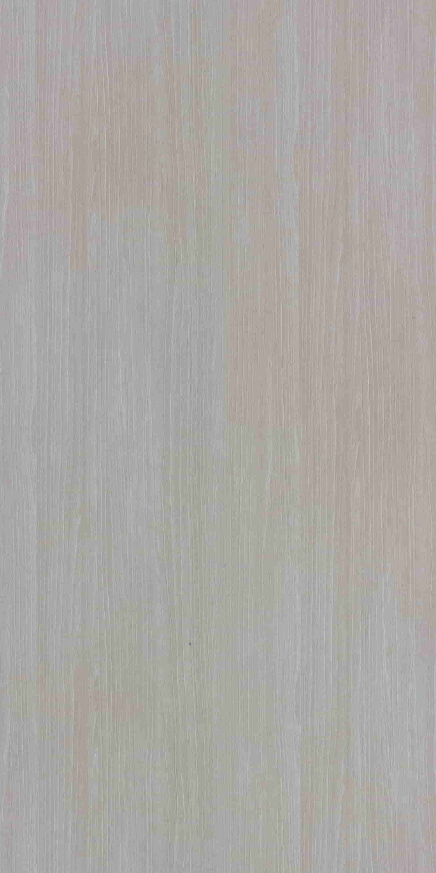 Silver wood laminate with suede finish and wood grain texture