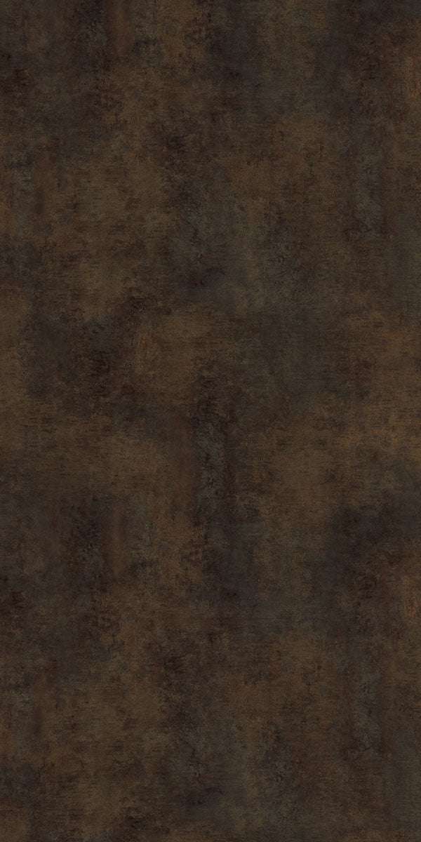 Brown metallic laminate with suede finish and mottled texture, showing subtle sheen and dark brown undertones.