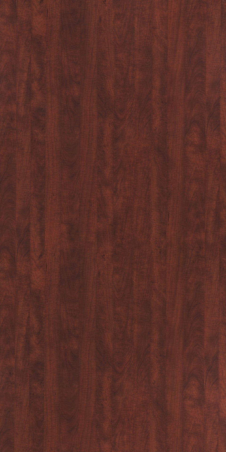 Brown wood grain laminate with suede finish and vertical wood pattern texture