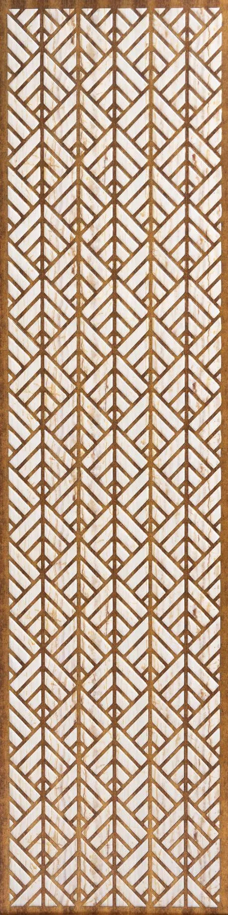 Aspire 40403 White Geometric Design Texture Wall Panel