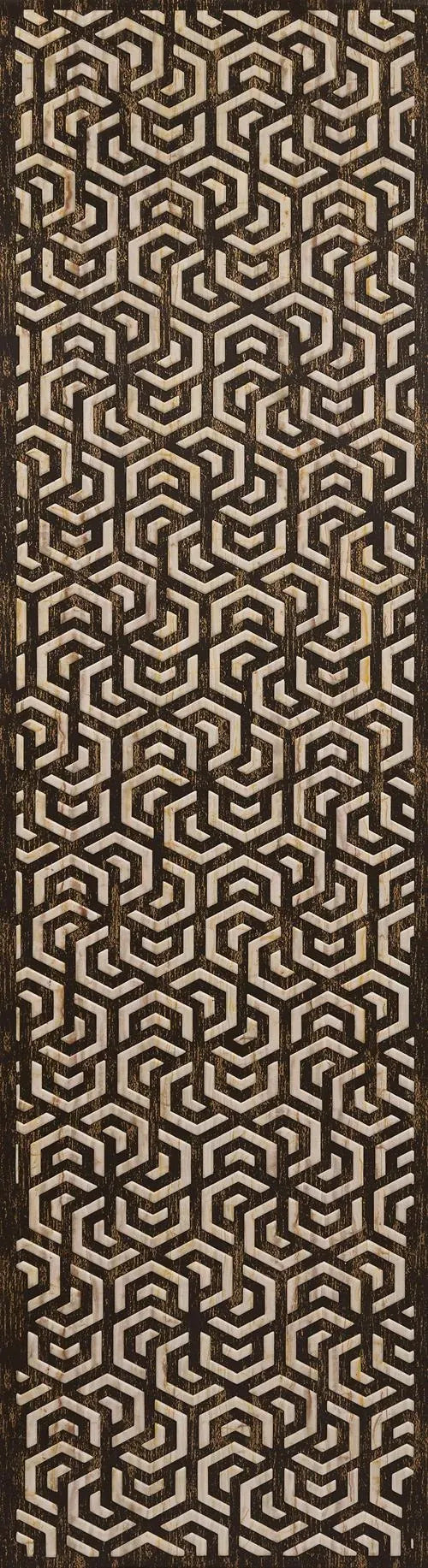 Aspire 40406 Brown Geometric Design Texture Wall Panel