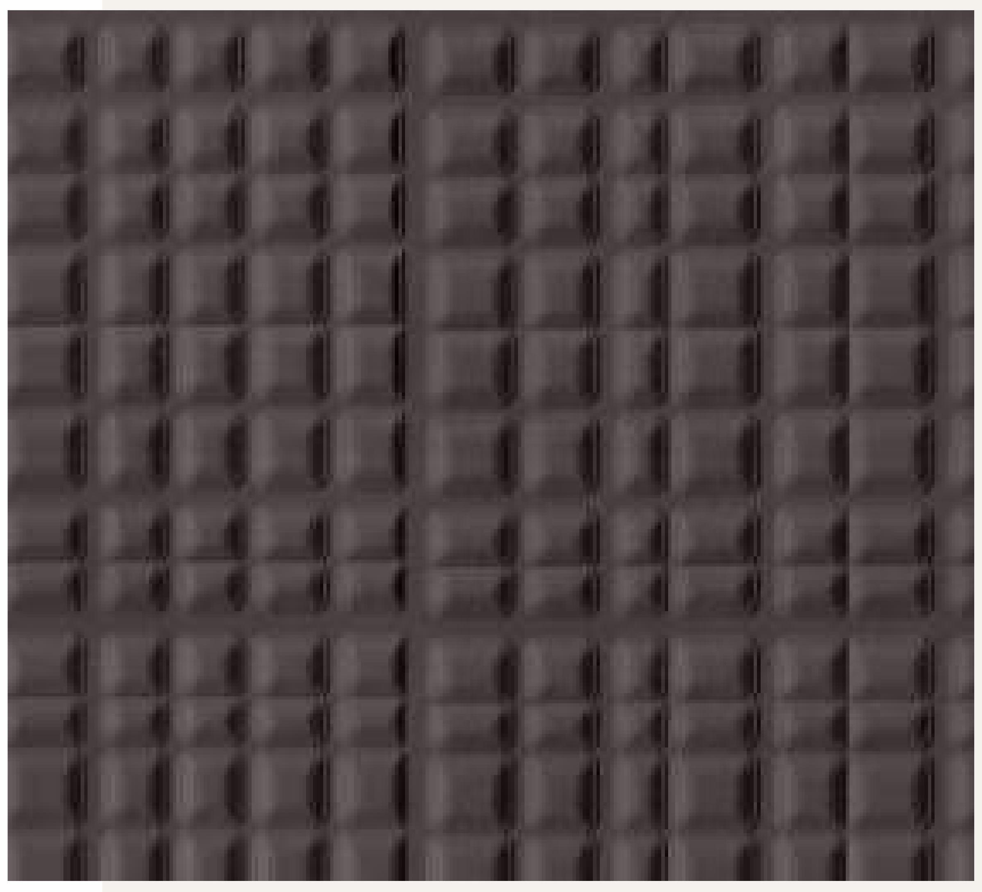 Grey laminate with textured, geometric grid pattern and matte finish.