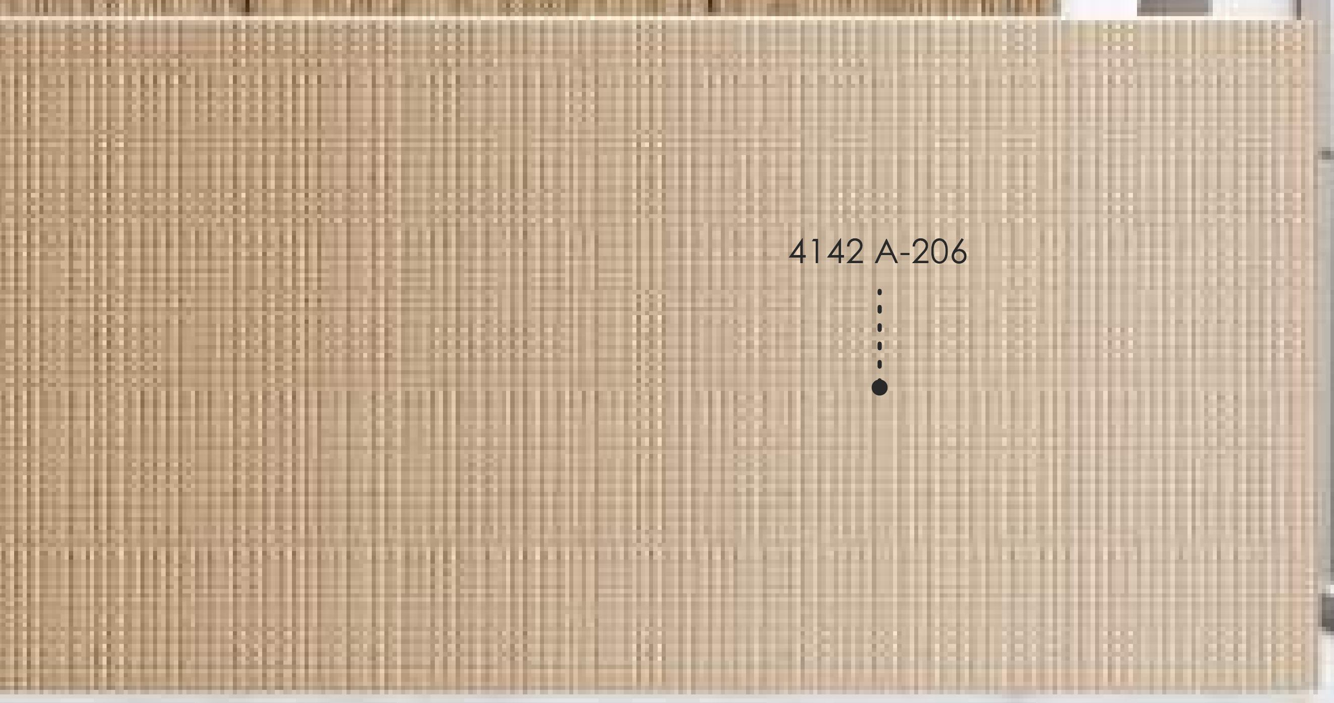 Beige textured laminate with cane pattern and grid texture, subtle sheen.