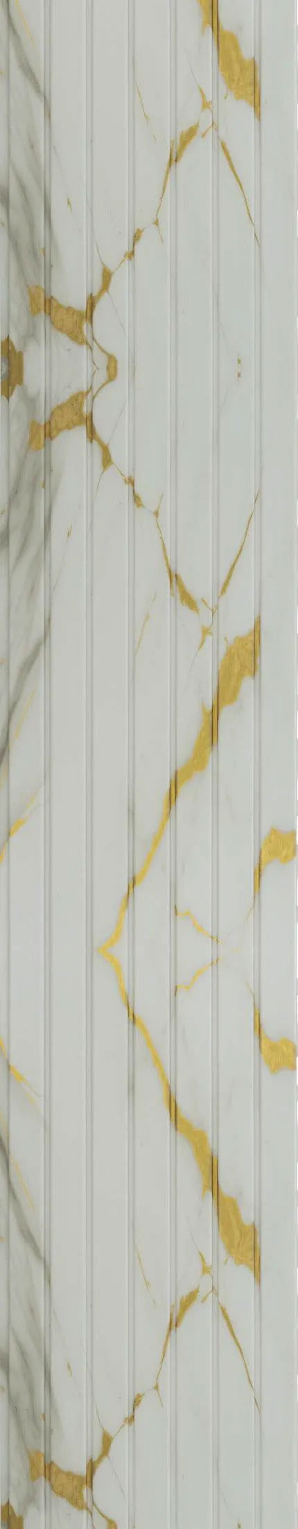 Bezel 41715 White Marble & Stone Texture Wall Panel