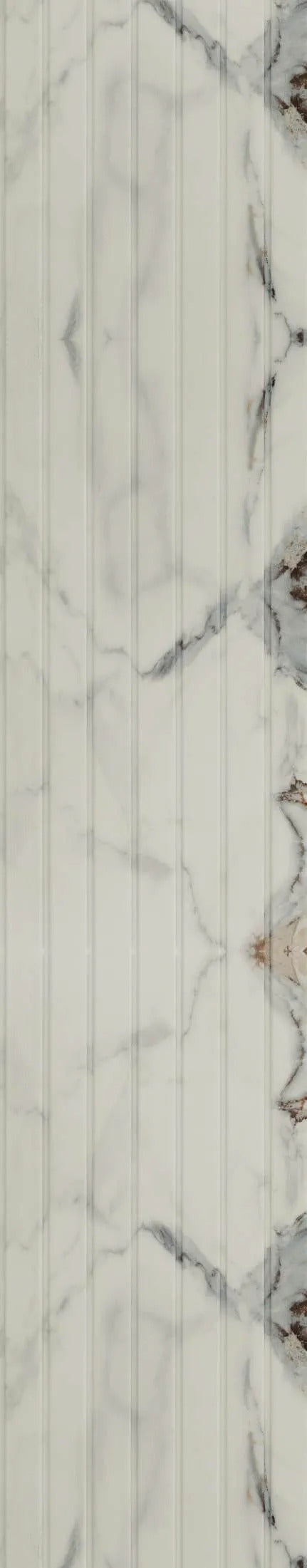 Bezel 41716 White Marble & Stone Texture Wall Panel