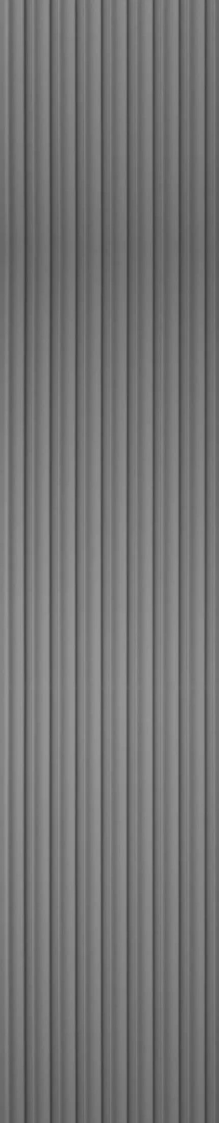 Bezel 41818 Grey Fluted Texture Wall Panel