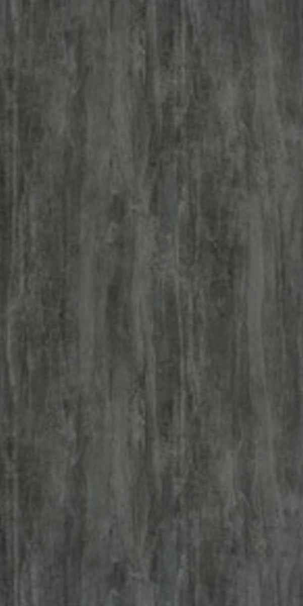 Grey wood grain decorative laminate with suede finish and textured surface