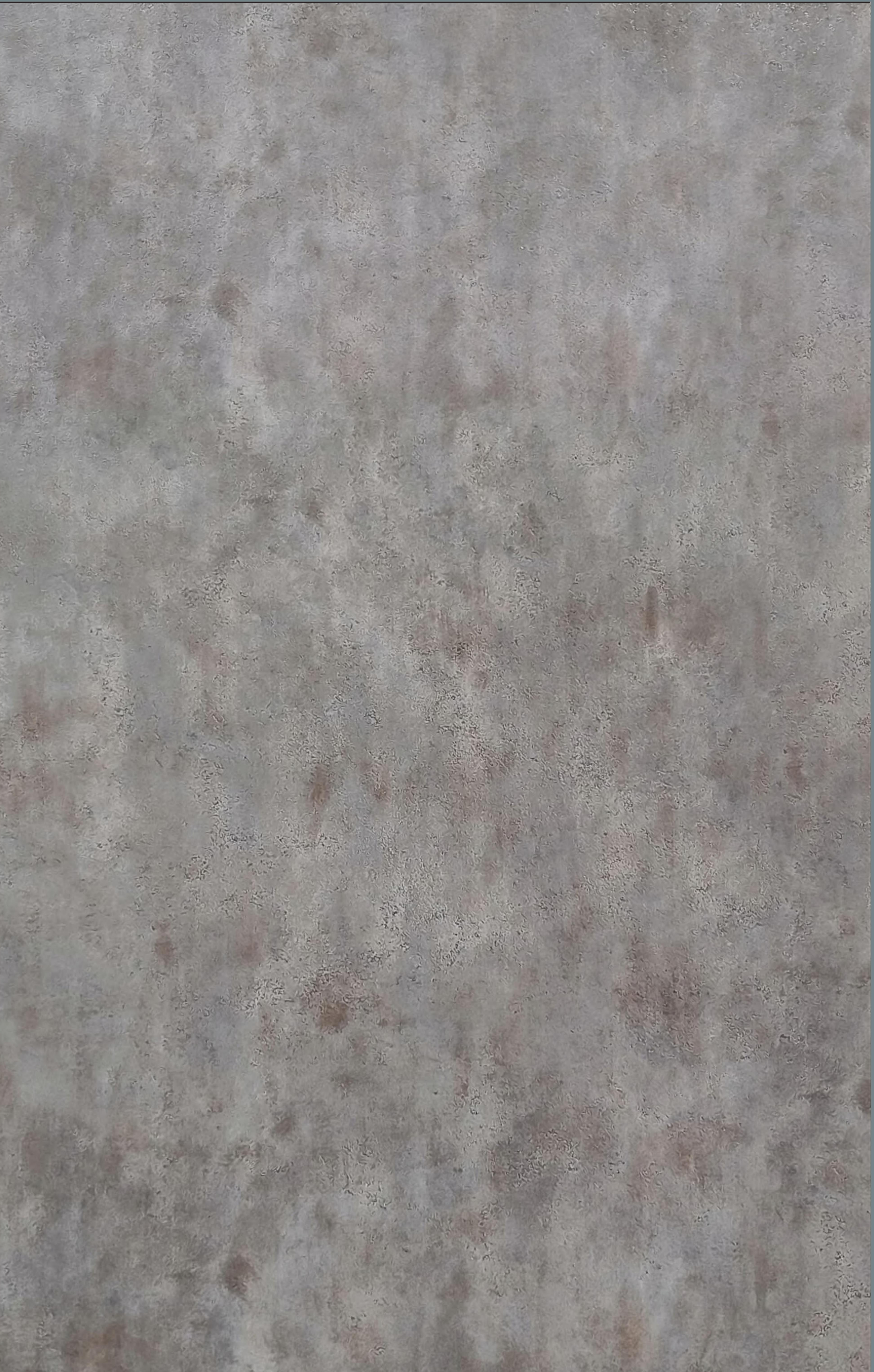 Grey laminate with textured, mottled pattern and subtle red undertones.