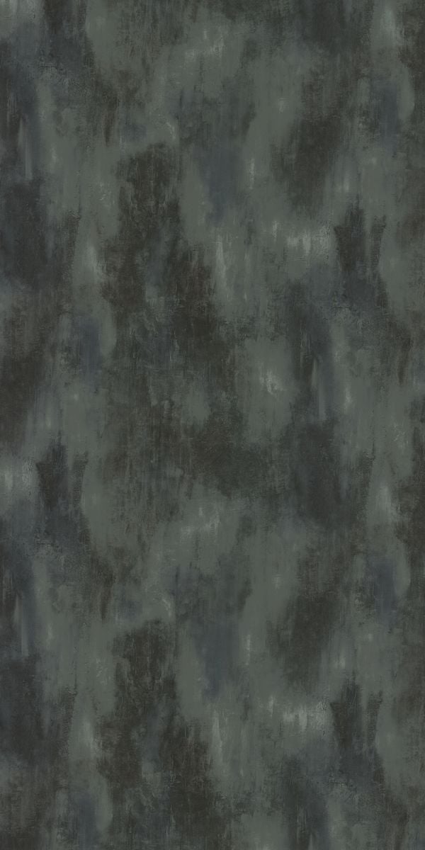 Grey suede finish decorative laminate with abstract pattern and textured surface