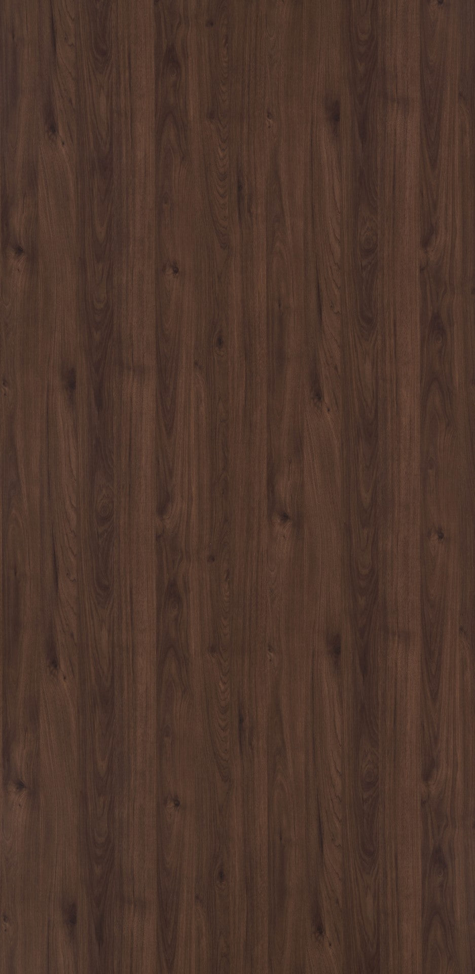 Brown wood grain laminate with suede finish and realistic wood texture and knots
