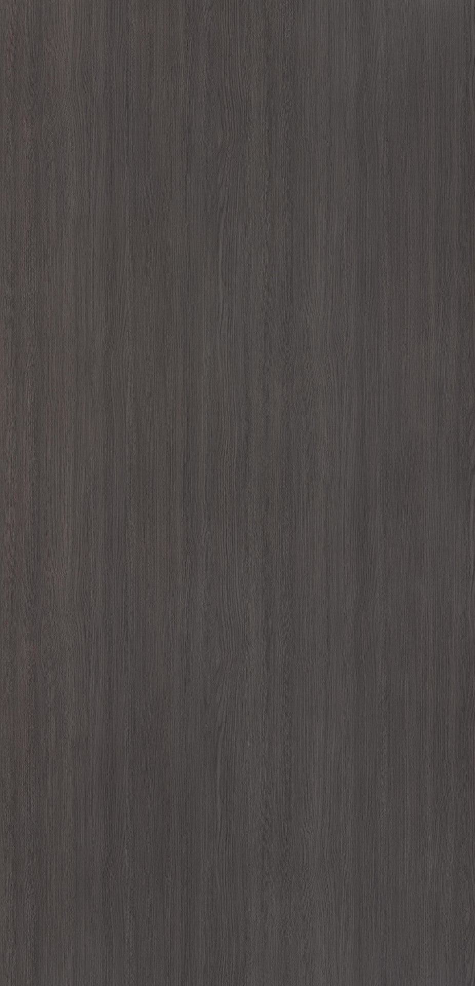 Grey wood grain laminate with suede finish and vertical wood pattern texture
