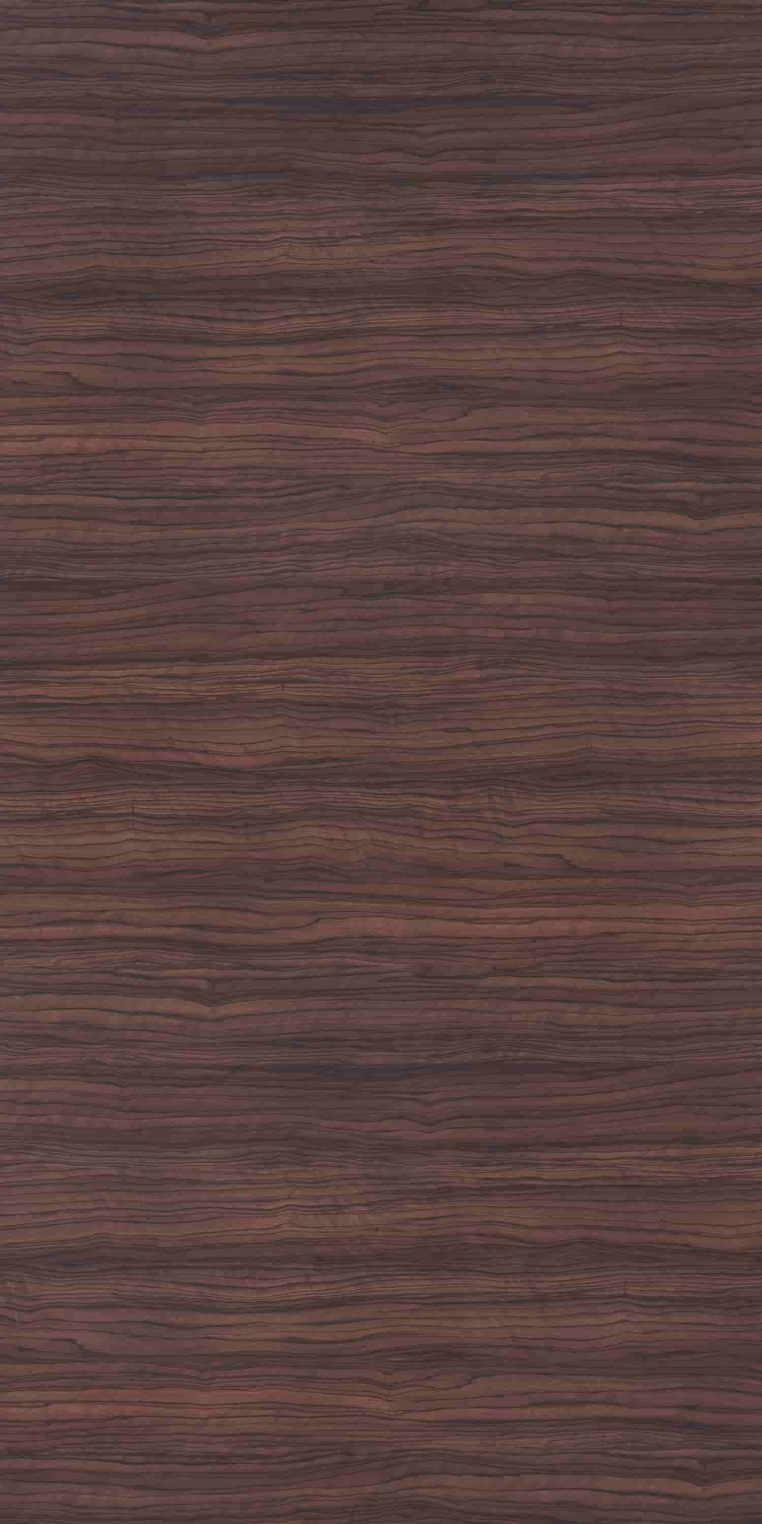 Brown wood grain laminate with suede finish and wavy texture, displaying a natural wood pattern with horizontal lines.