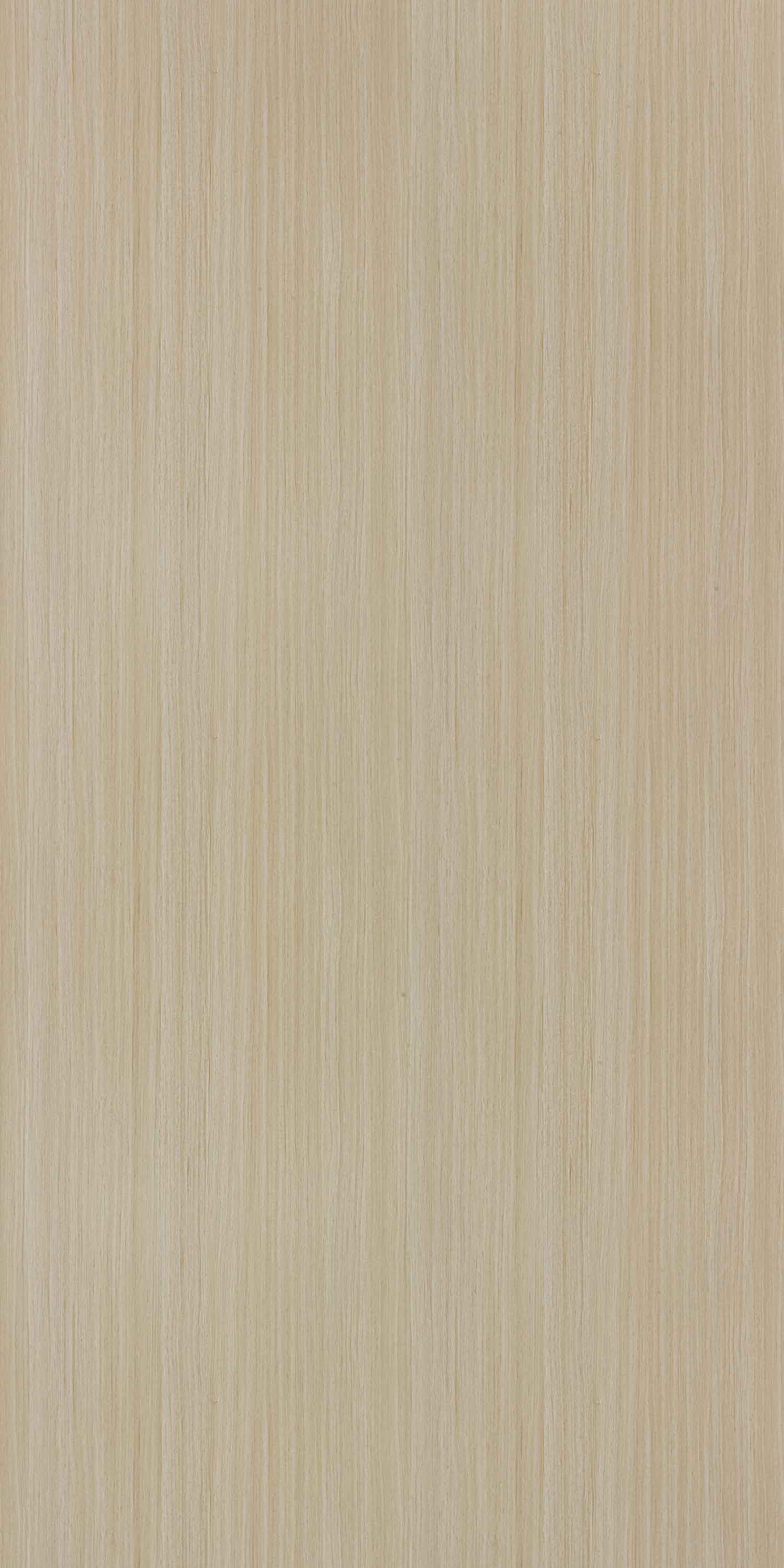 Beige wood grain laminate with suede finish and vertical texture pattern, displaying a natural wood appearance.