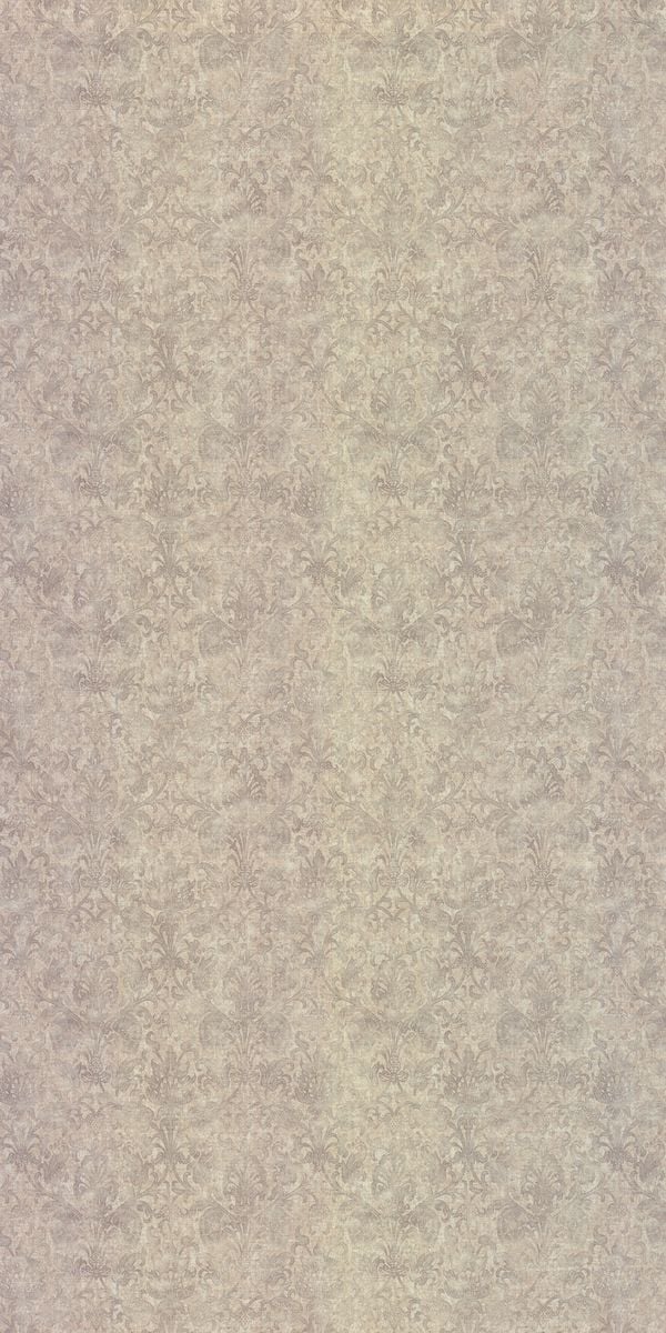 Beige suede finish decorative laminate with subtle floral pattern and textured surface
