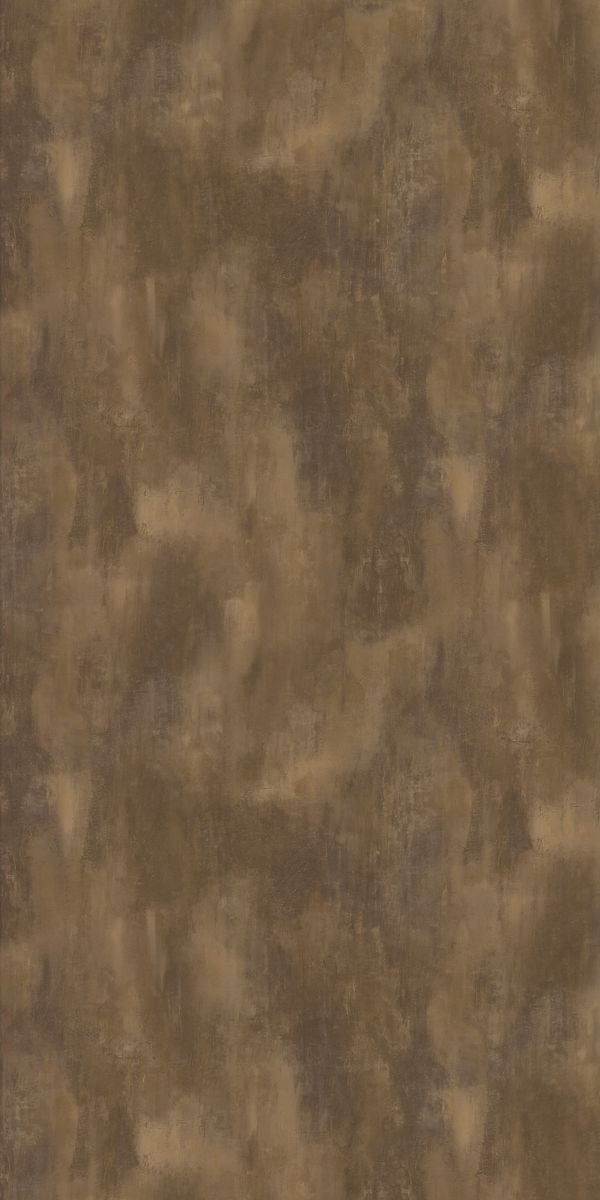 Brown suede finish decorative laminate with marble pattern and textured surface