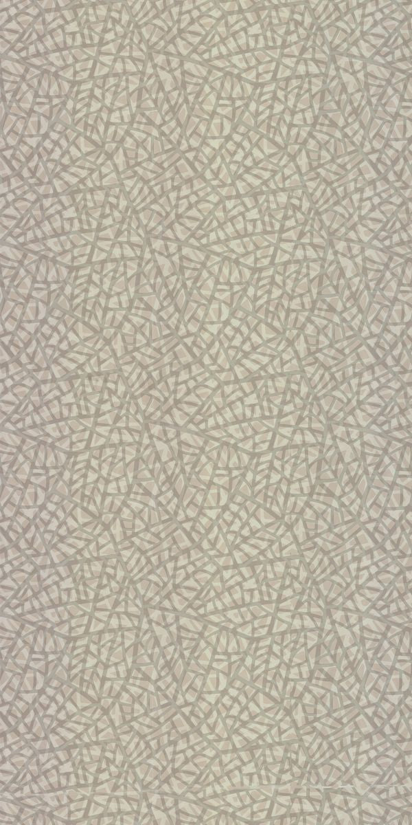 Beige suede finish designer laminate with abstract geometric pattern and subtle texture