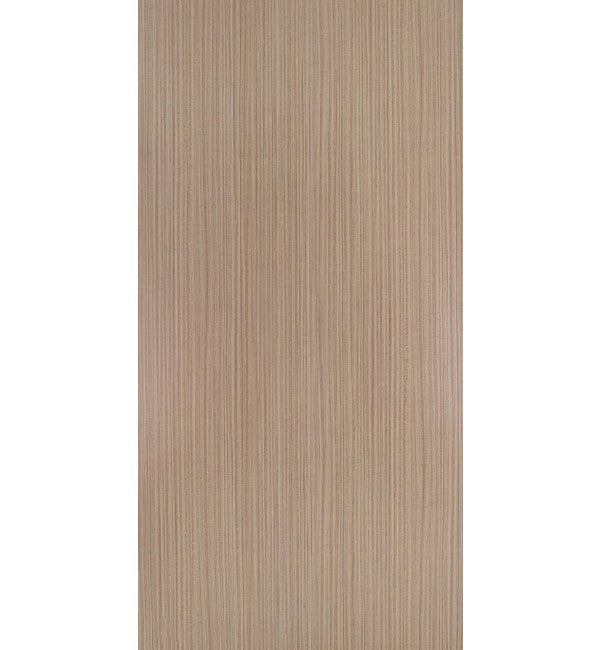 Beige fluted laminate with high gloss finish and vertical ridges, showcasing a smooth texture and subtle sheen.