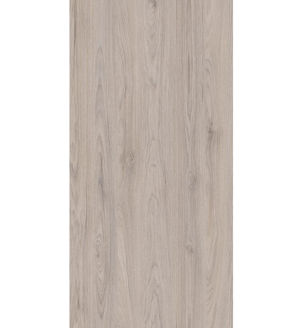 Grey wood grain decorative laminate with textured finish and visible wood pattern, showcasing natural wood appearance and