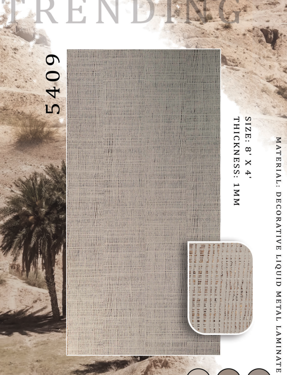 Silk Lam 5409 swatch